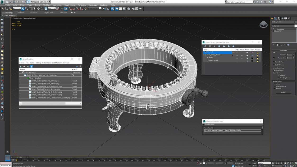 Smart Knitting Machine 3D