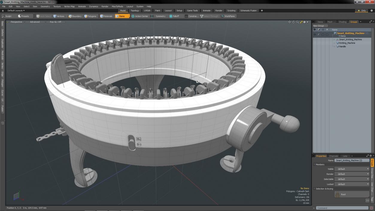 Smart Knitting Machine 3D