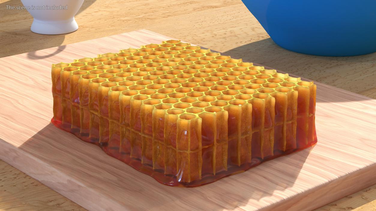 3D Raw Honeycomb model