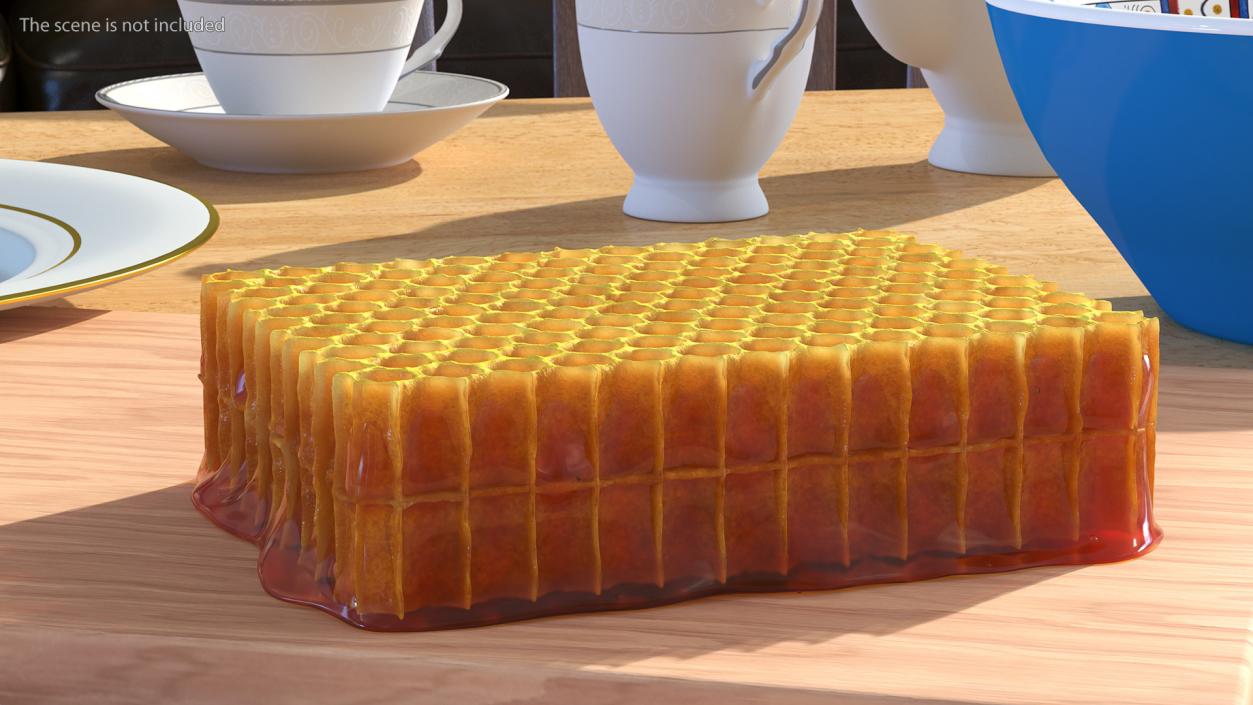 3D Raw Honeycomb model