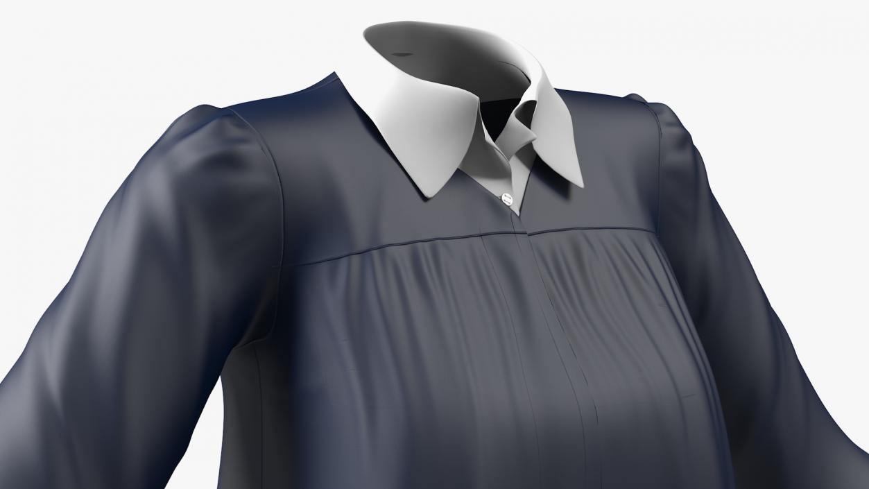 3D model Graduation Gown