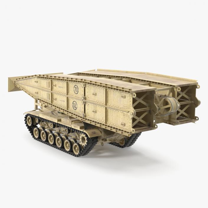 3D M60 A1 AVLB Armored Bridge