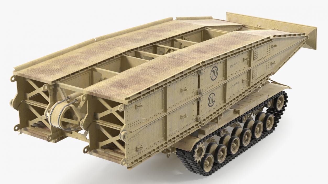 3D M60 A1 AVLB Armored Bridge