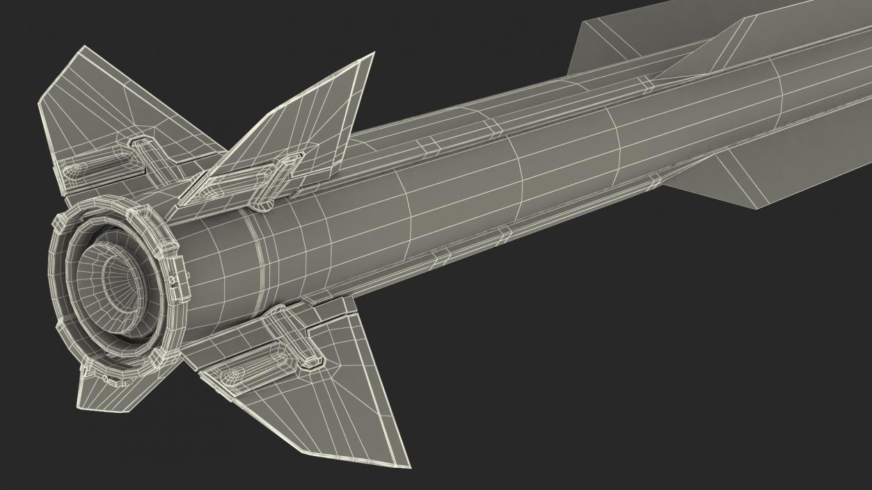 3D model SAM Missile Set