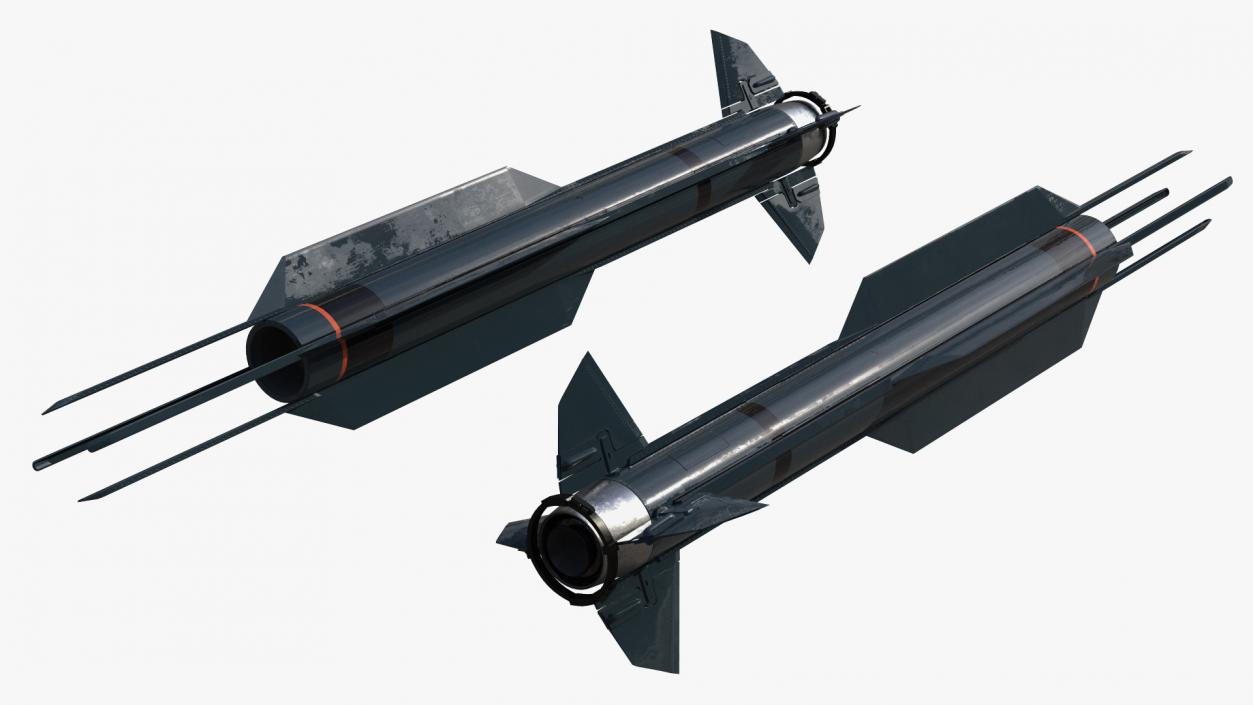 3D model SAM Missile Set