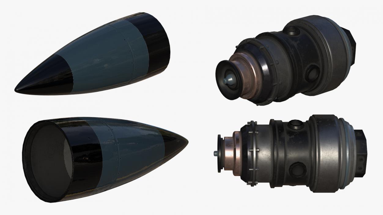 3D model SAM Missile Set