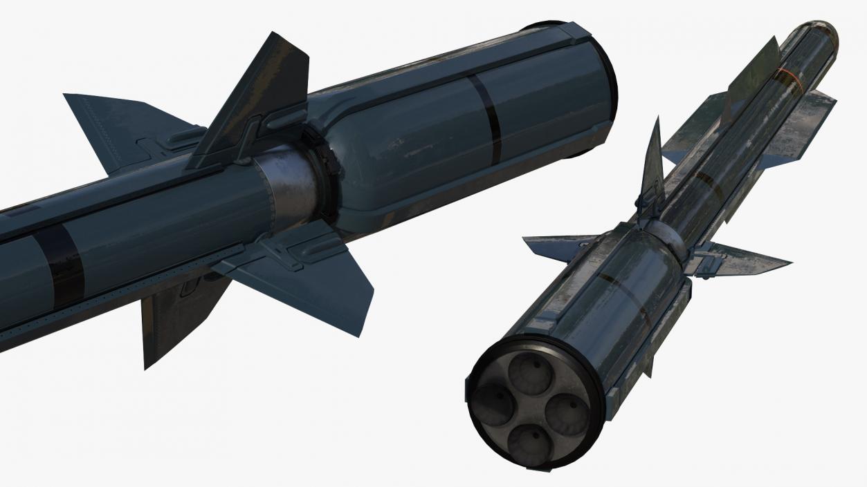 3D model SAM Missile Set