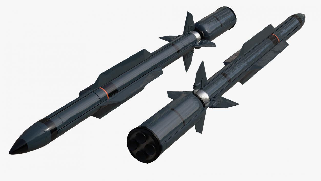 3D model SAM Missile Set