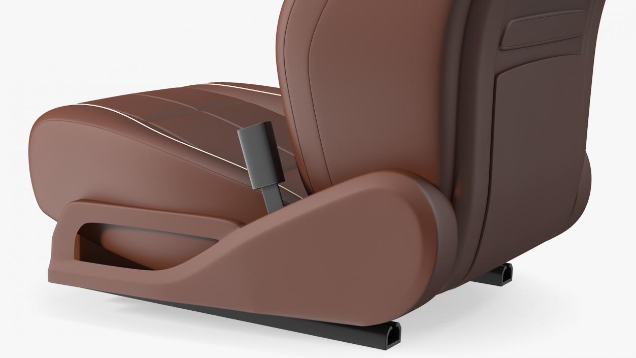 3D Luxury Car Front Seat