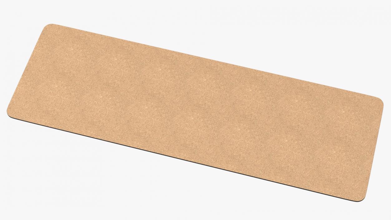 3D model Yoga Mat Unwrap Cork