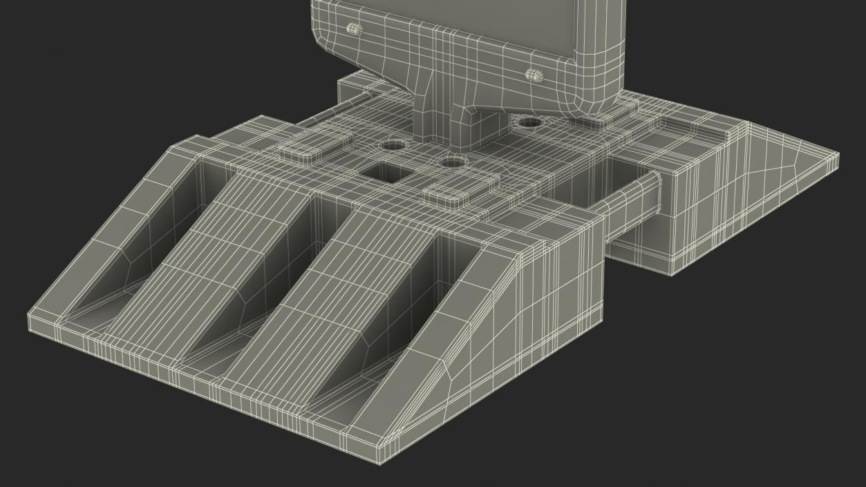 3D Reflective Beacon for Roadworks Type 2 model