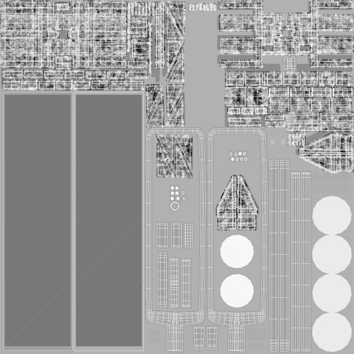 3D Reflective Beacon for Roadworks Type 2 model