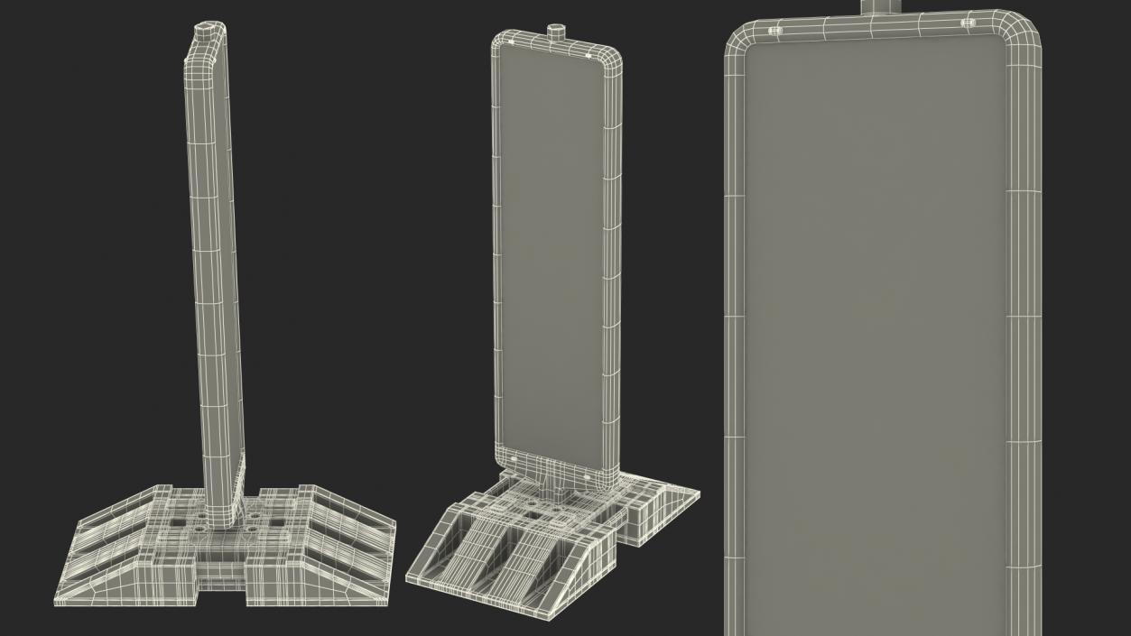 3D Reflective Beacon for Roadworks Type 2 model