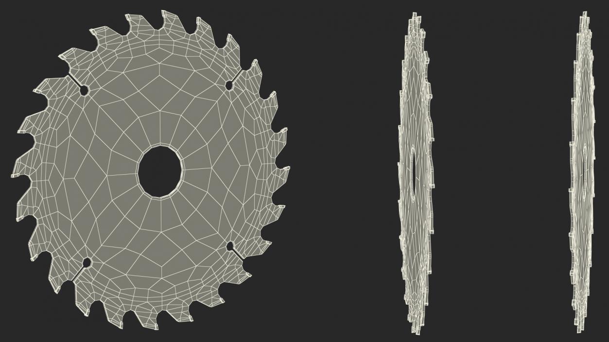 Circular Blade Bosch for Wood 3D model