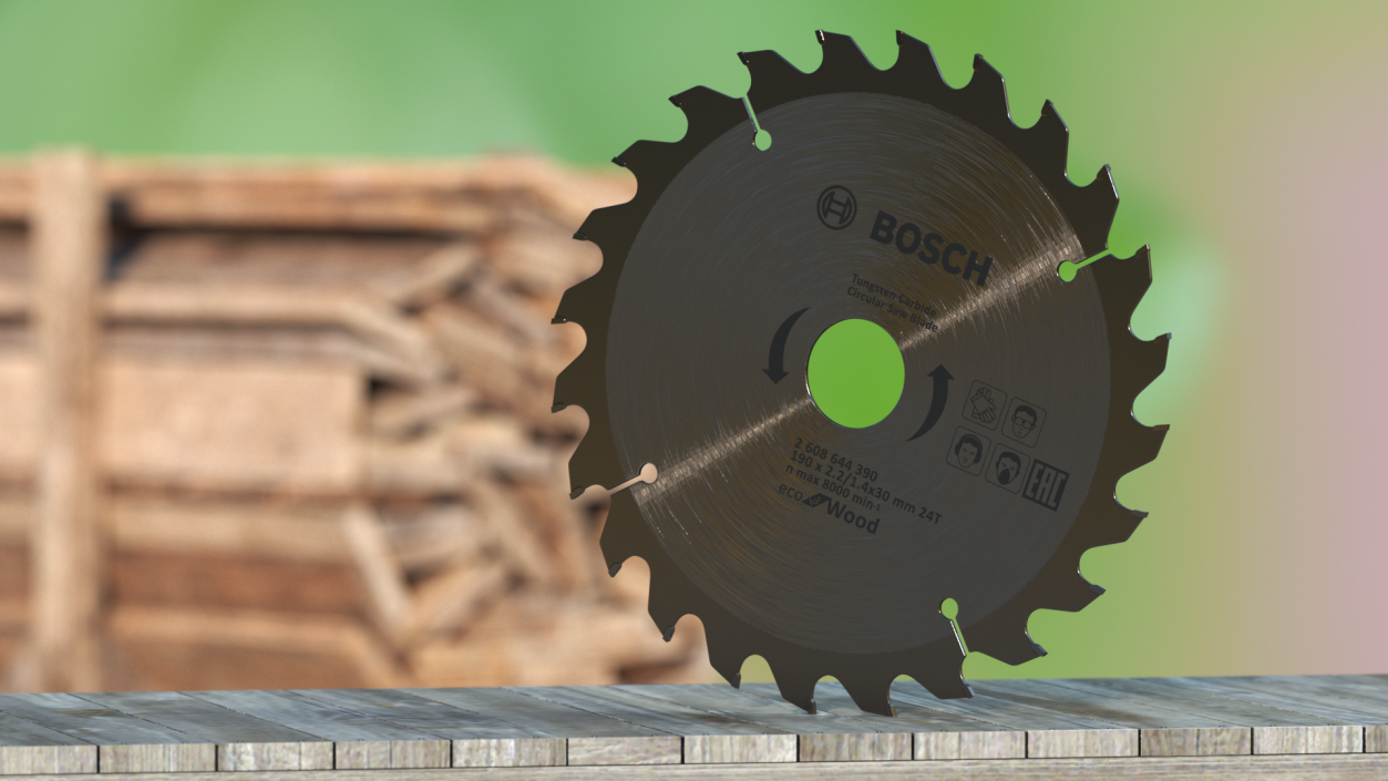 Circular Blade Bosch for Wood 3D model