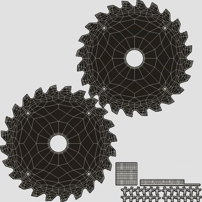 Circular Blade Bosch for Wood 3D model