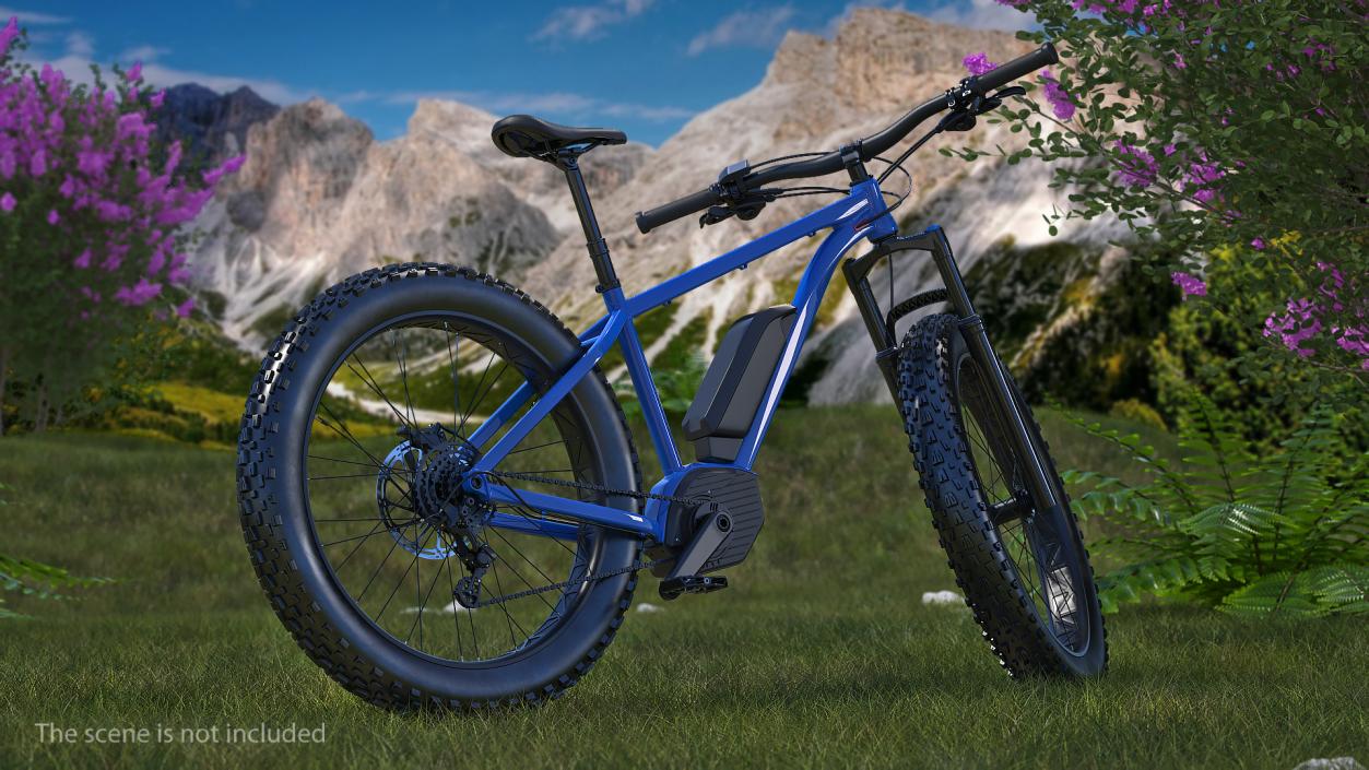 Rigged Electric Bikes Collection 3D