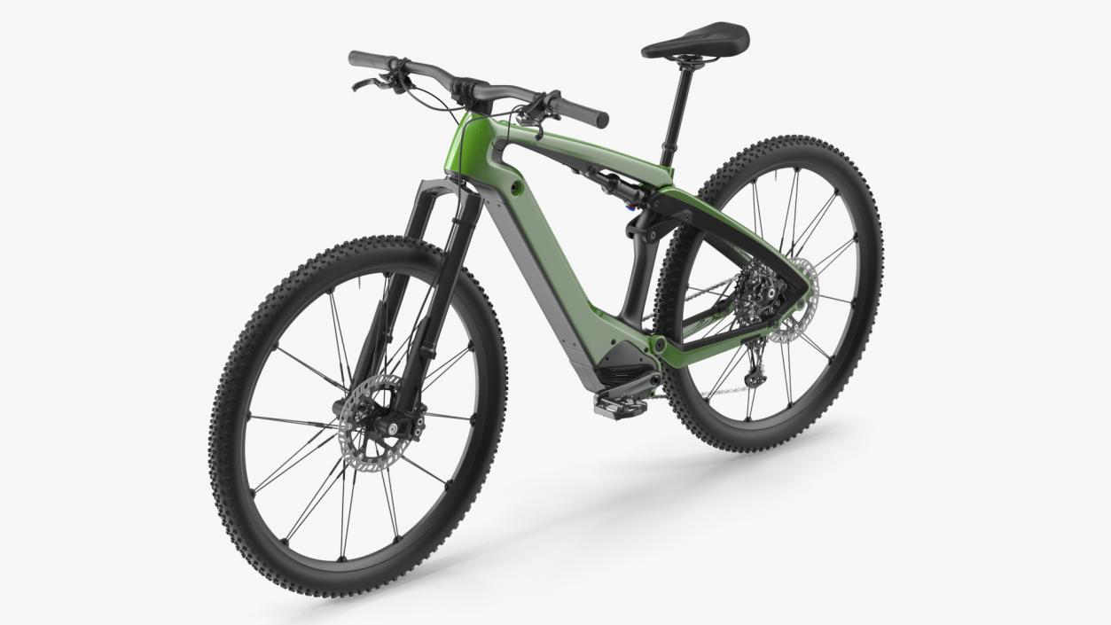 Rigged Electric Bikes Collection 3D