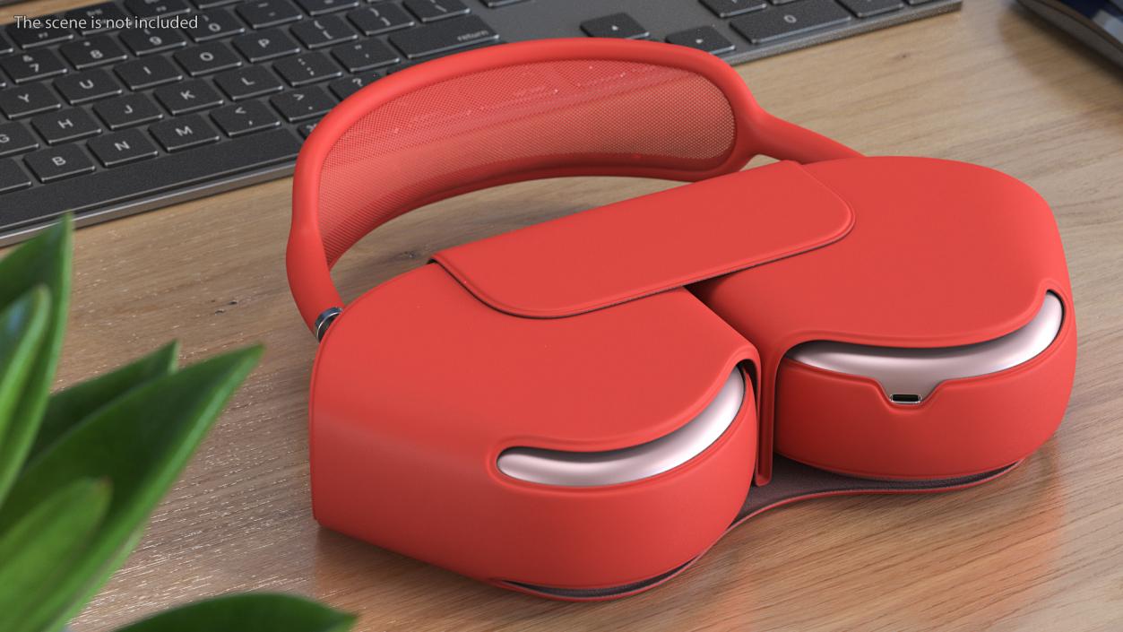 3D model AirPods Max Case Red