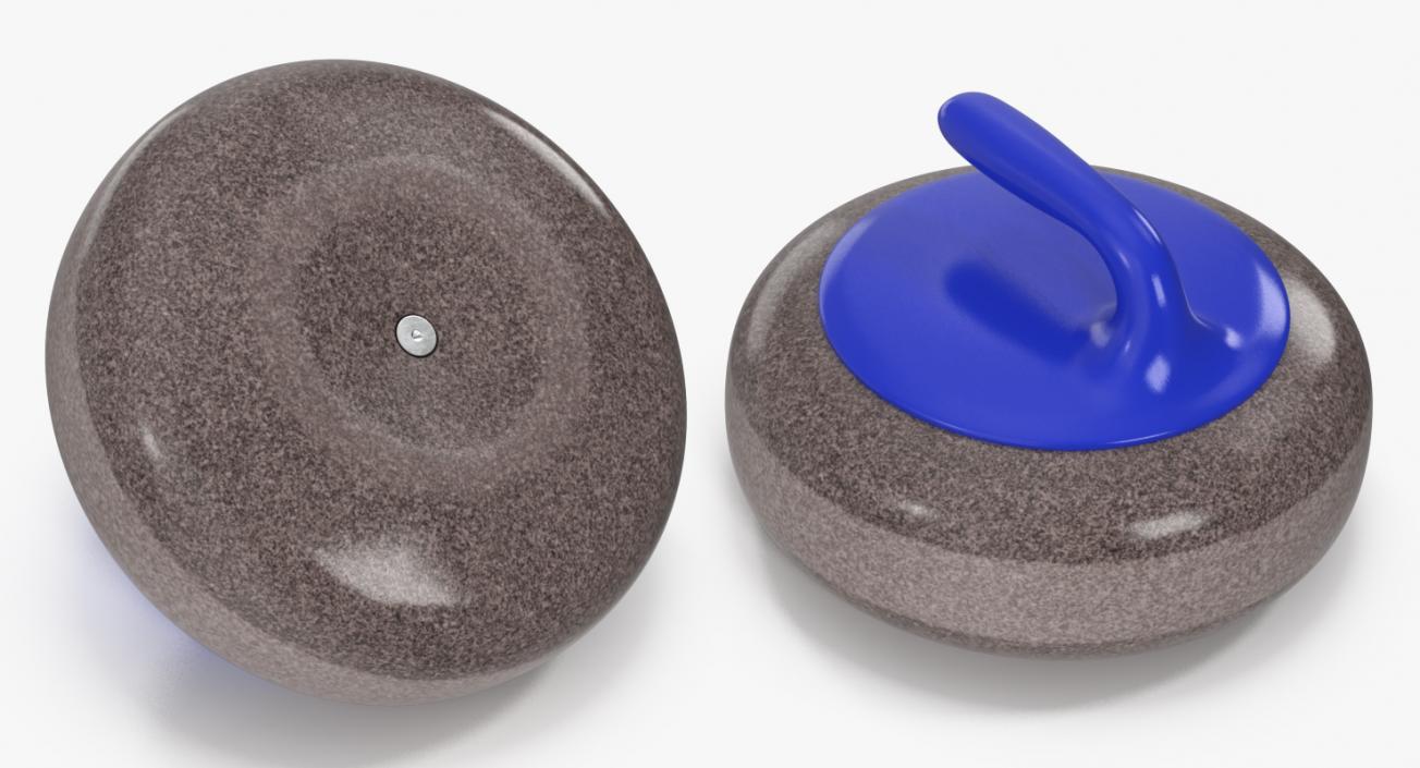 Curling Rock 3D