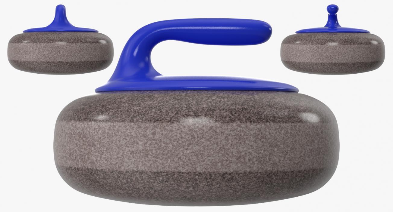 Curling Rock 3D