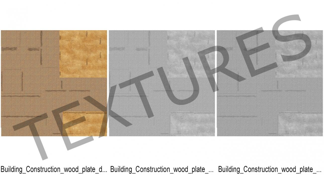 House Construction On Blueprints 3D