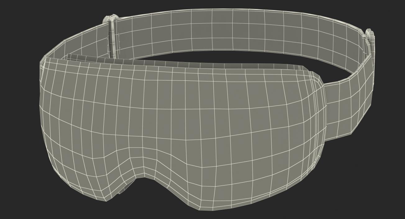 3D Ski Goggles Atomic model