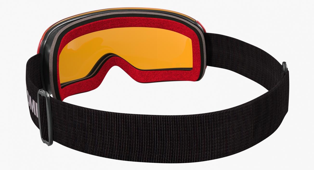 3D Ski Goggles Atomic model