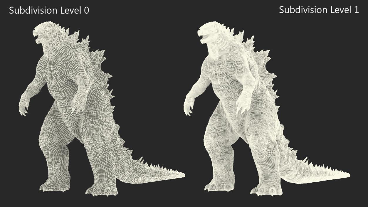 3D Godzilla Monster