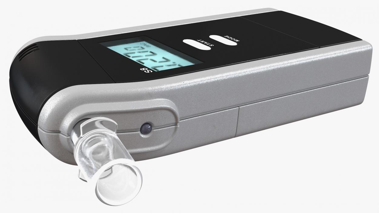 3D Portable Breathalyzers Alcohol Collection