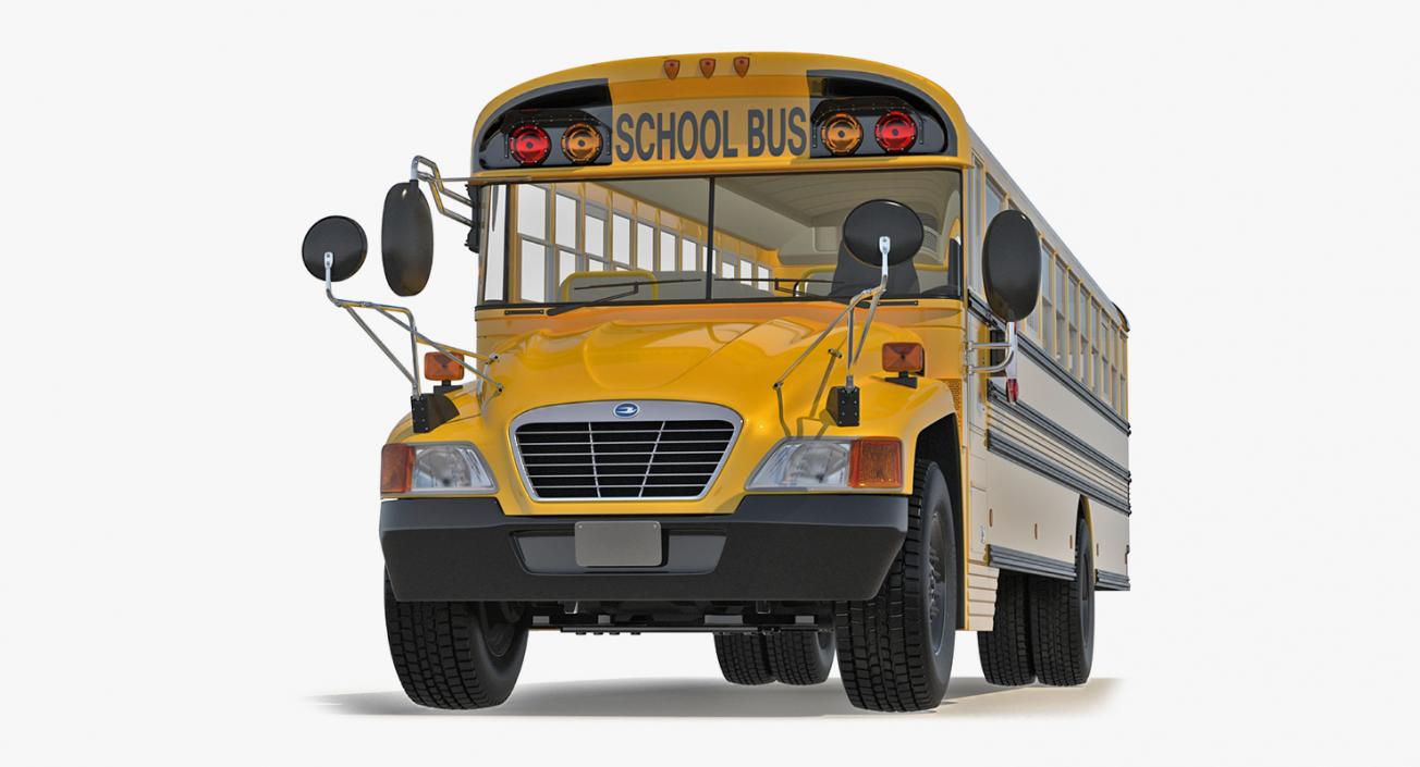 3D model School Buses Collection 2