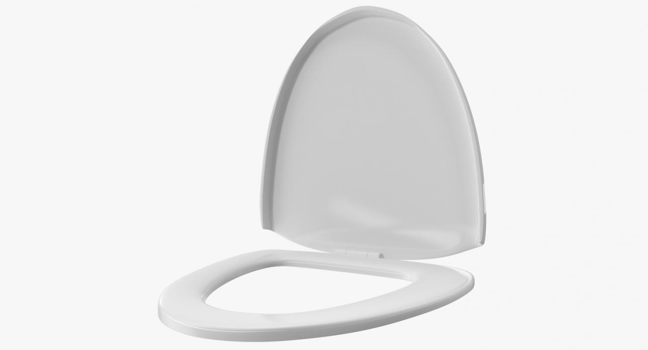 3D Closed Toilet Seat model