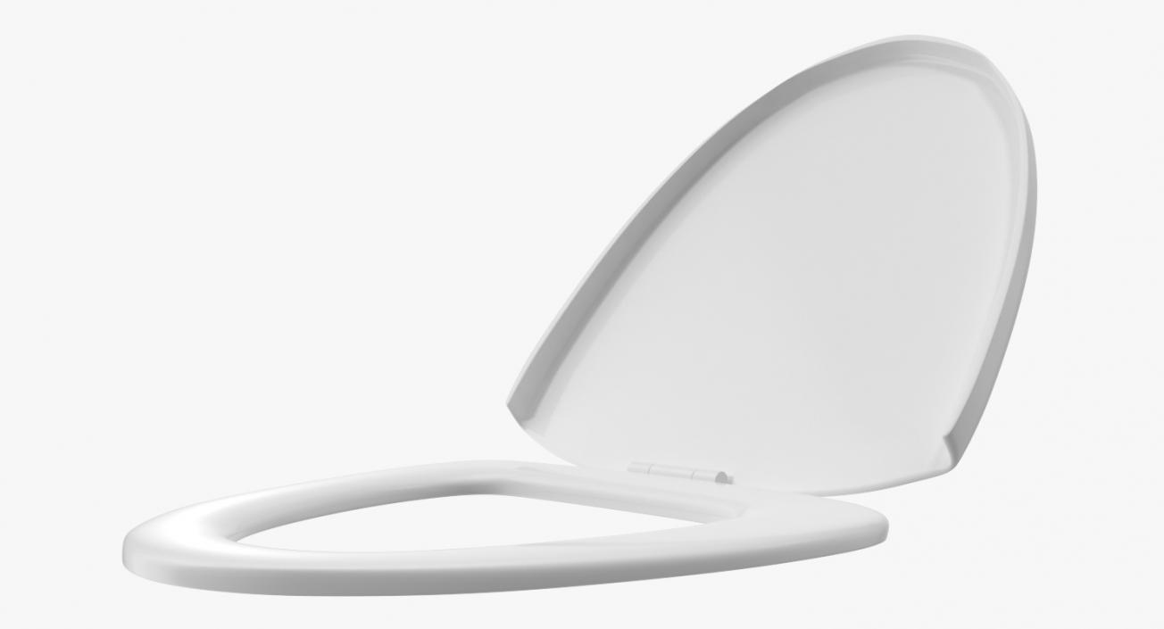 3D Closed Toilet Seat model