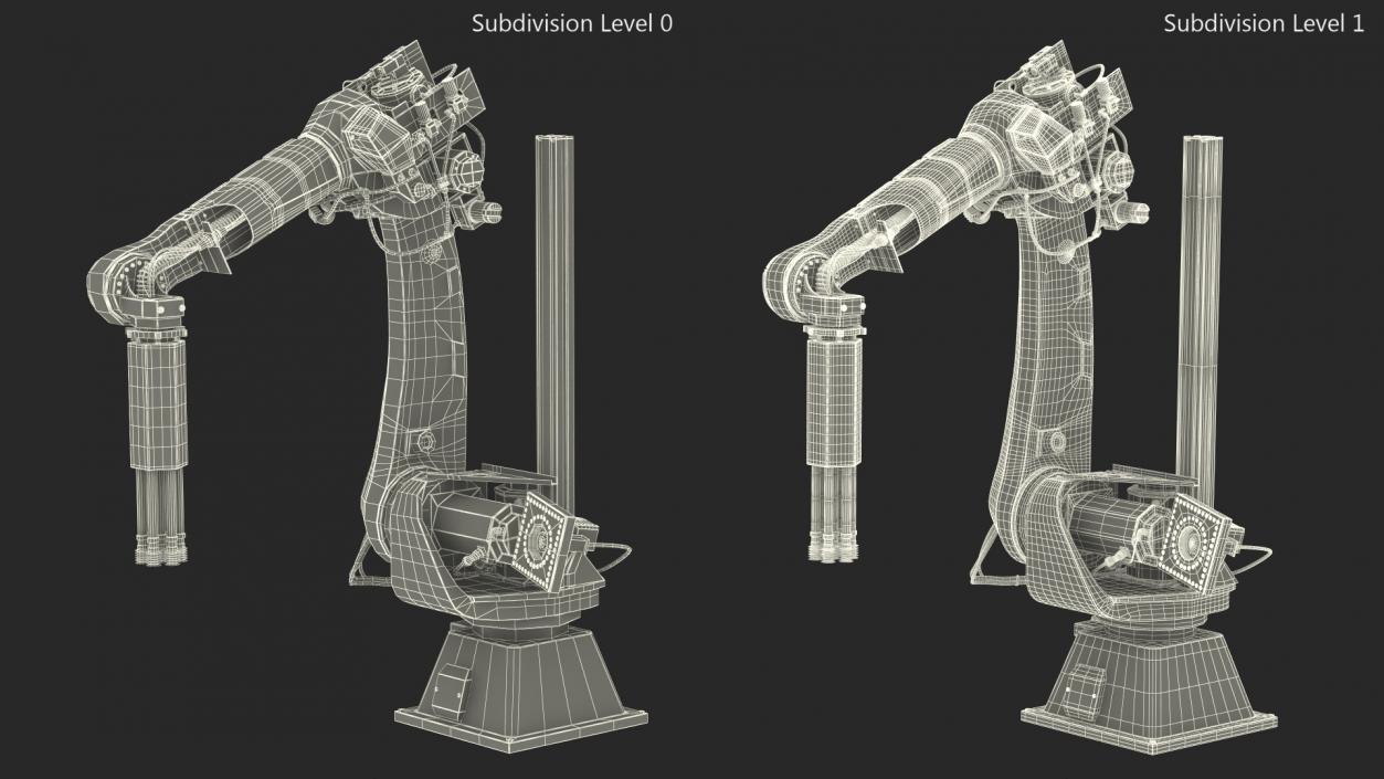 Sparrow Robotic Arm Amazon Rigged for Maya 3D