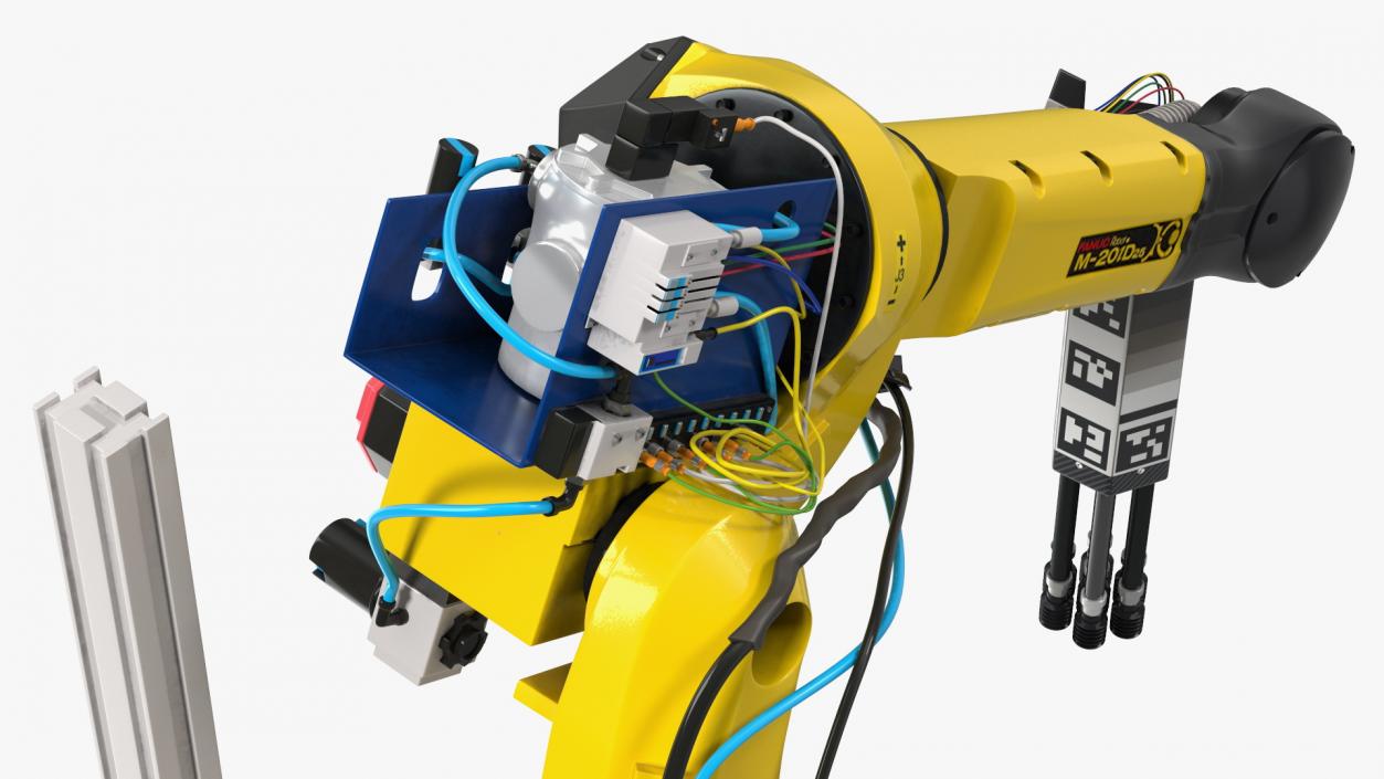 Sparrow Robotic Arm Amazon Rigged for Maya 3D