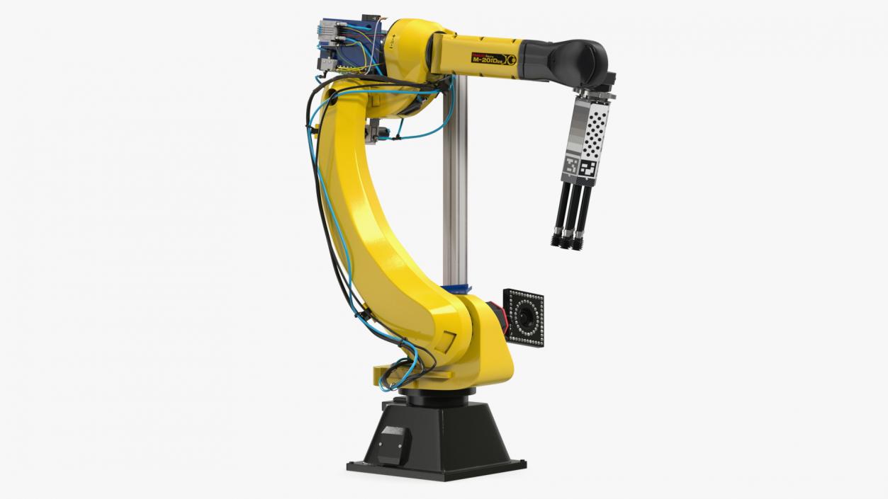 Sparrow Robotic Arm Amazon Rigged for Maya 3D