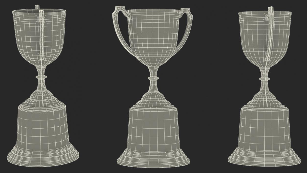 Brass Trophy 3D