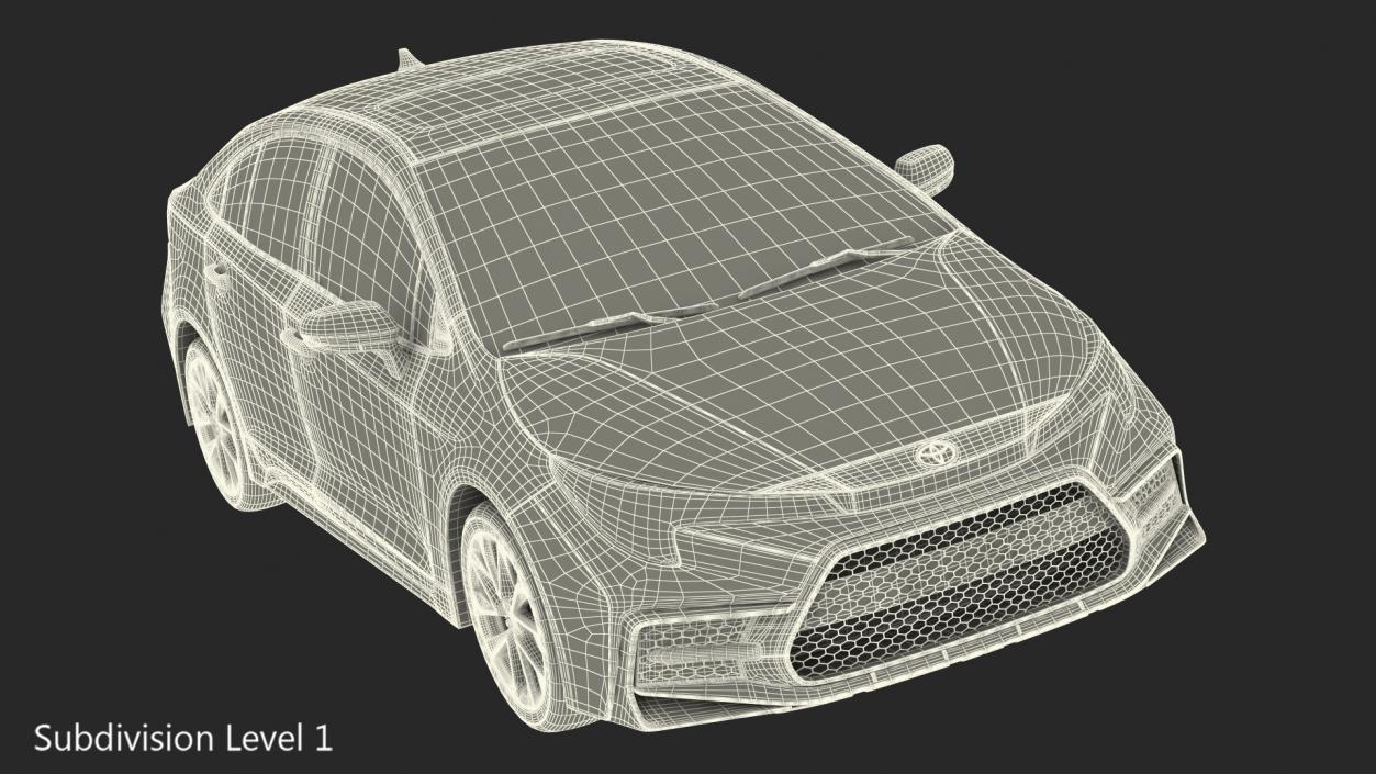 Toyota Corolla 2020 3D model