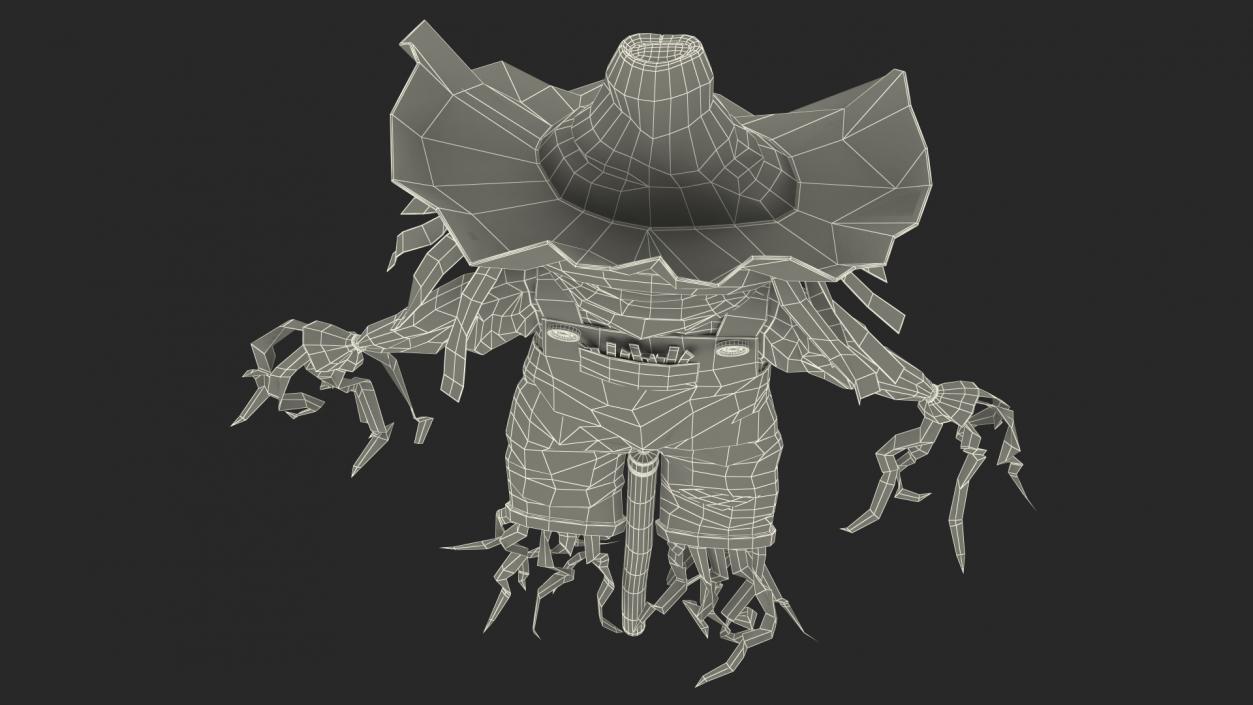 Harvest Scarecrow 3D