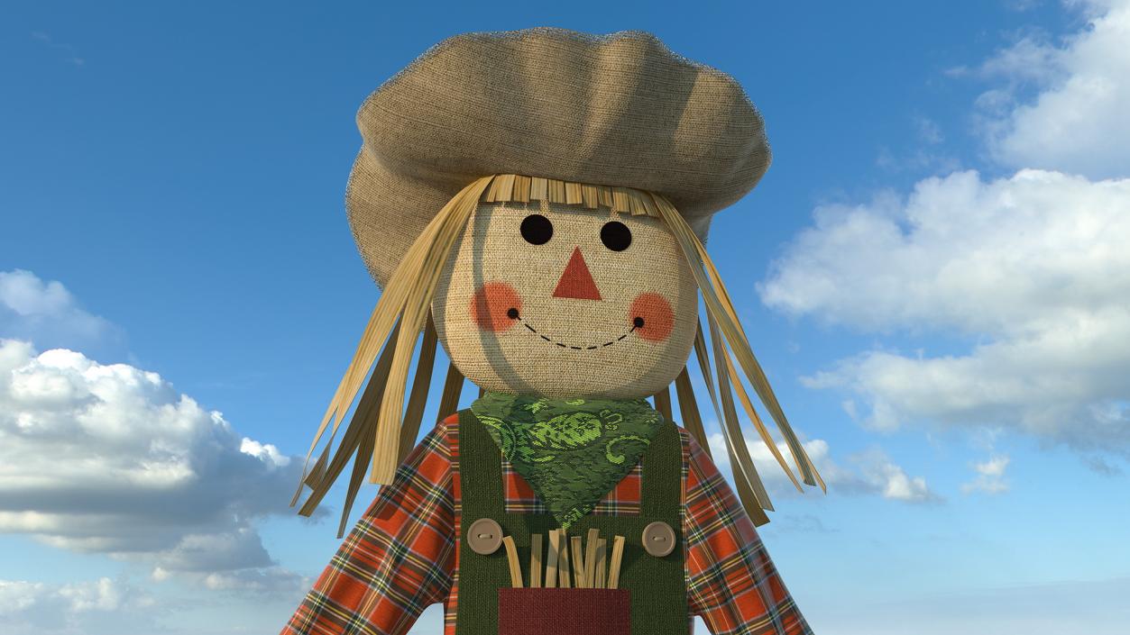 Harvest Scarecrow 3D