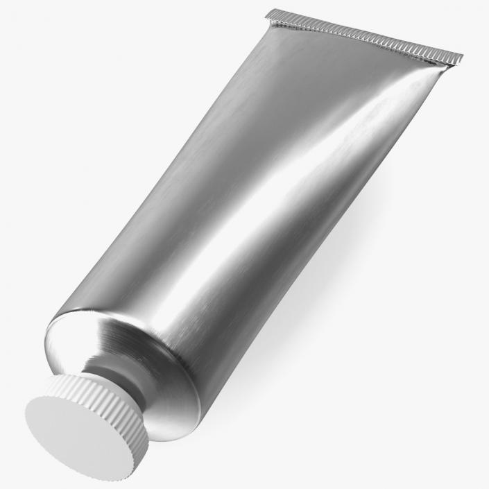 Collapsible Metal Tube 3D