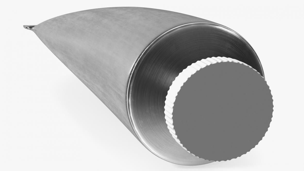 Collapsible Metal Tube 3D