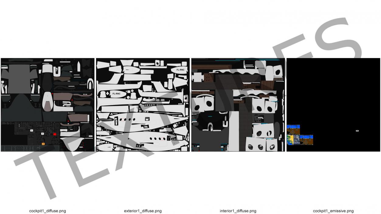 Electric Aircraft Rigged(1) 3D