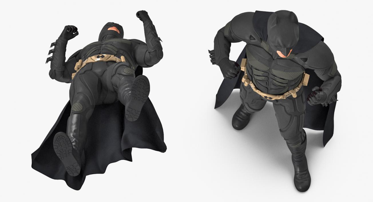 3D model Batman Fighting Pose