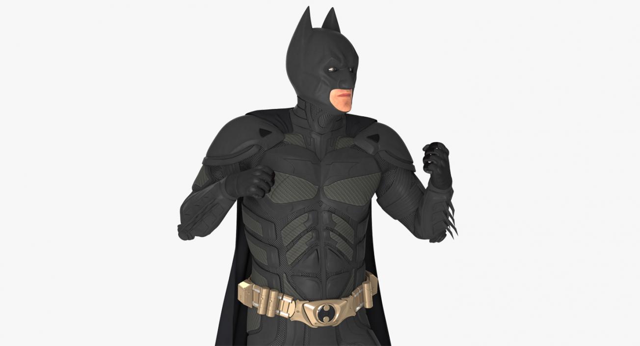 3D model Batman Fighting Pose