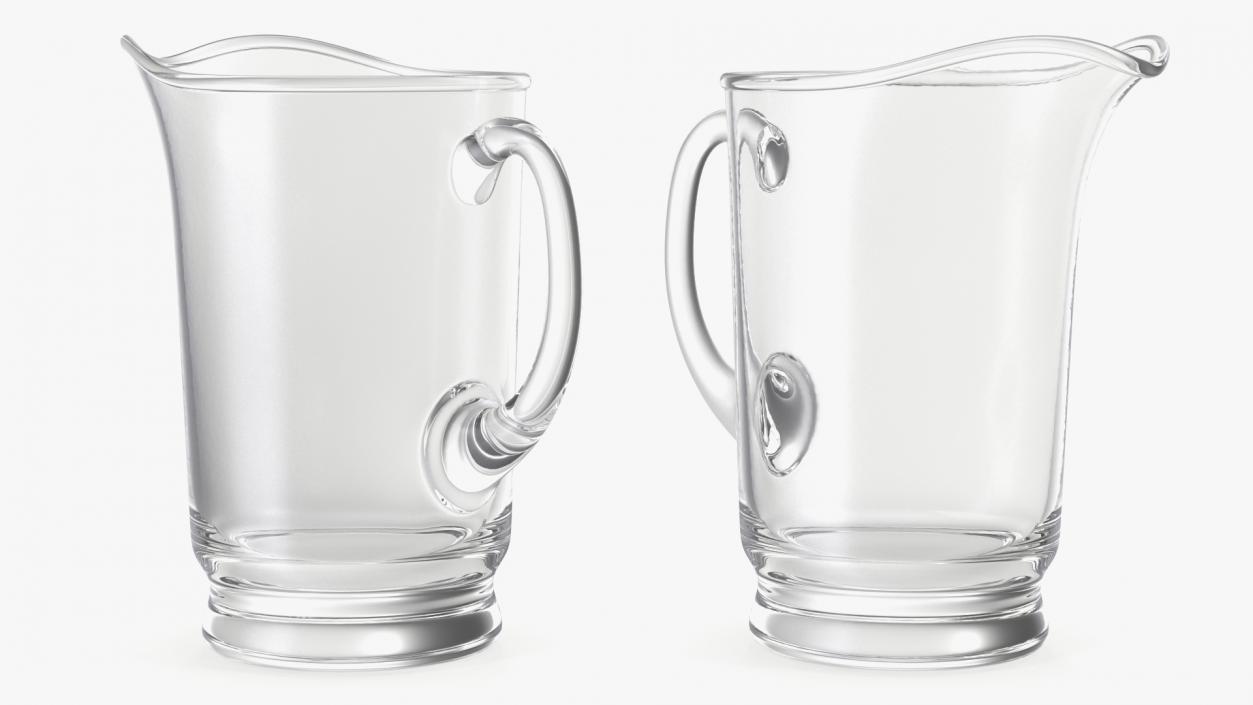 Glass Pouring Jug 3D