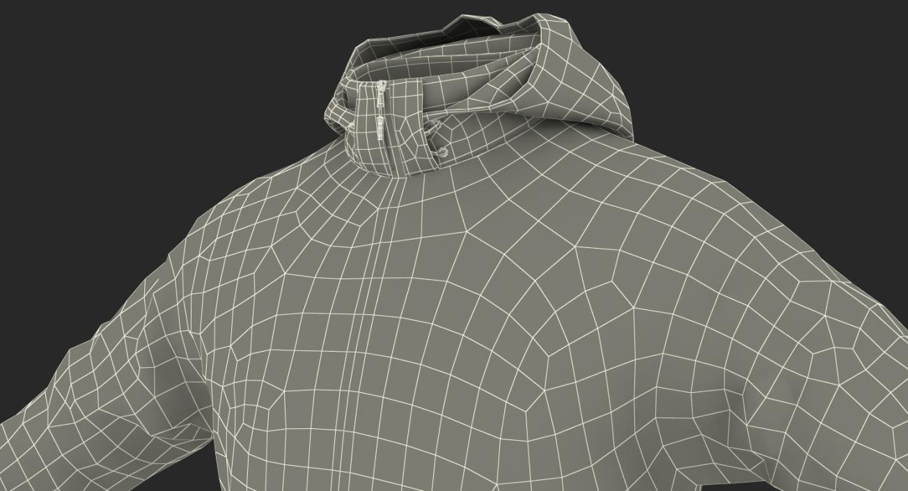 3D Winter Men Sportswear Rigged model