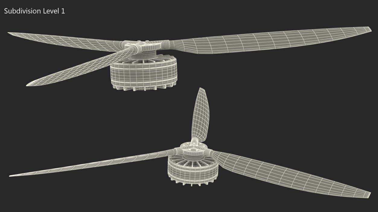 3D model Propeller for Air Vehicle