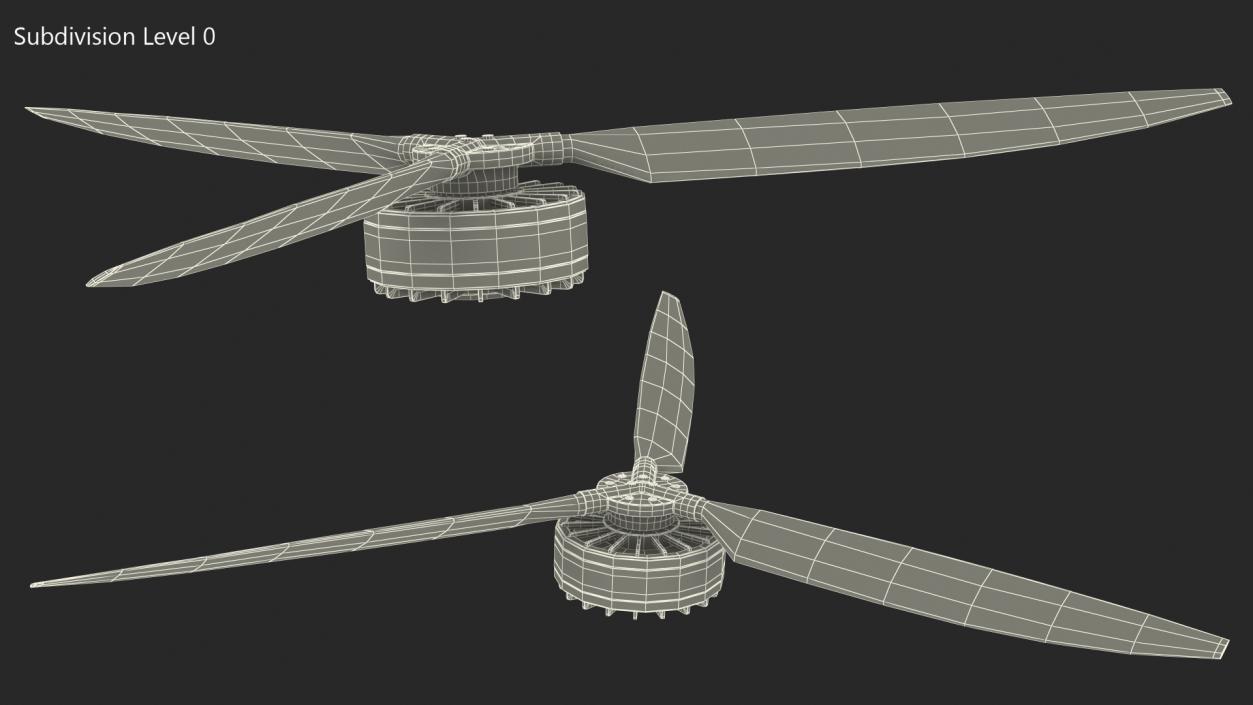 3D model Propeller for Air Vehicle