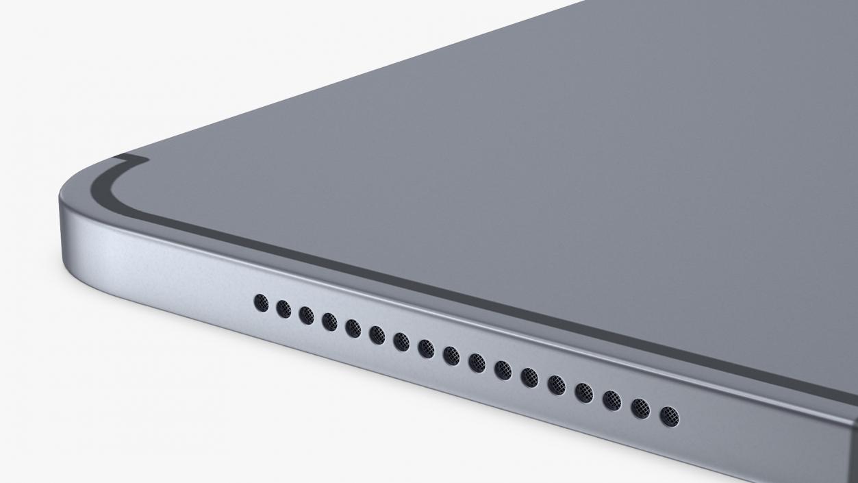 iPad Pro 2020 12.9 inch Space Grey 3D model